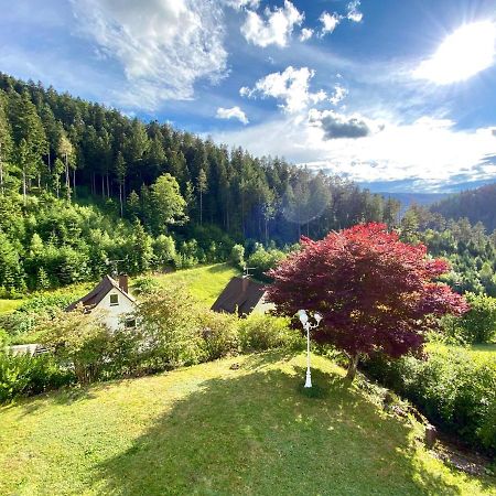 Ferienwohnung Zur Bierliebe - Mit Toller Aussicht Im Herzen Des Schwarzwaldes Хорнберг Экстерьер фото